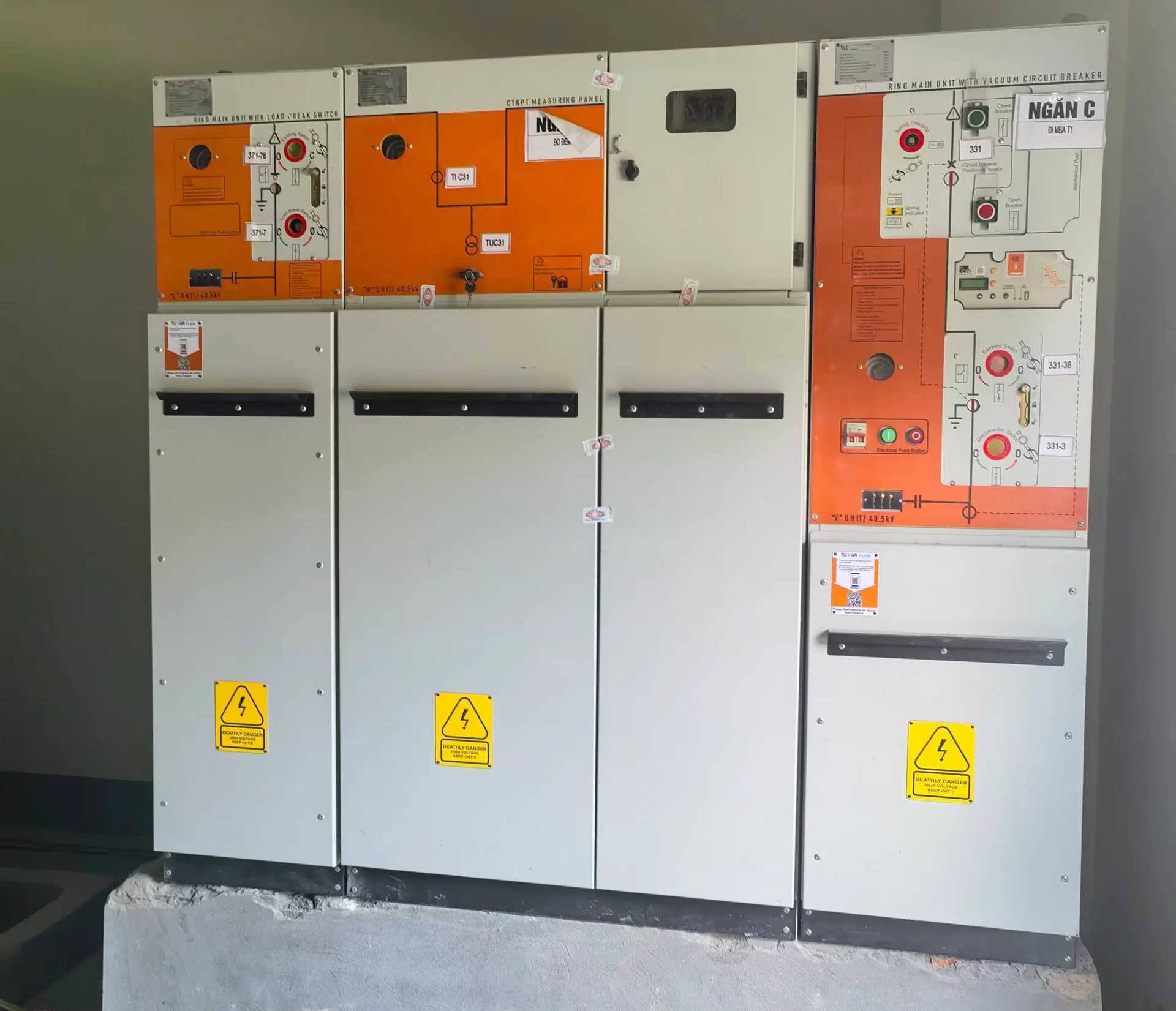 12kV Ring Main Unit RMU compact ring main unit for distribution network on‑site installation