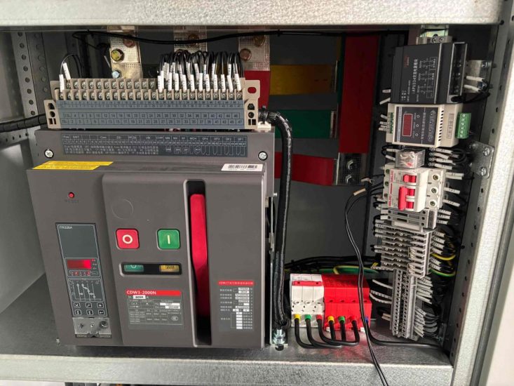ACB wiring and installation in low voltage cabinet ACB wiring and installation in low voltage cabinet