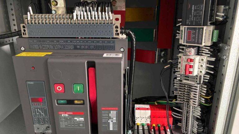 ACB wiring and installation in low voltage cabinet ACB wiring and installation in low voltage cabinet
