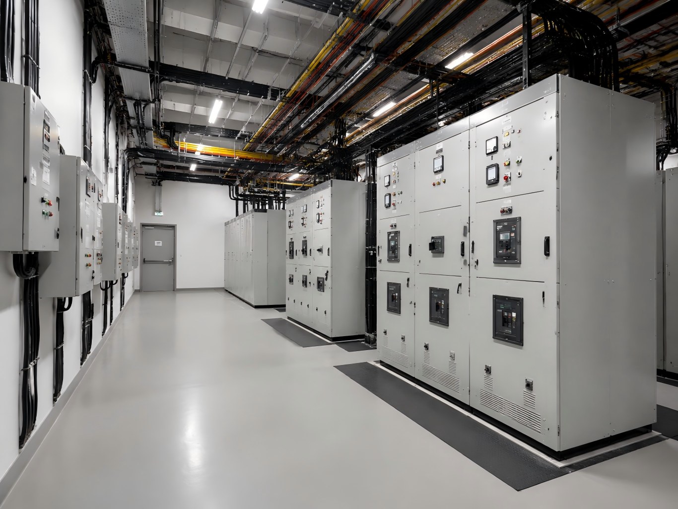 Commercial Building Power Distribution Room