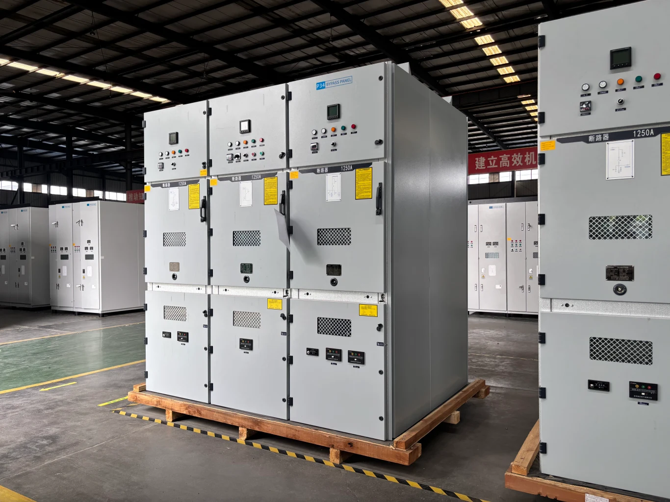 Complete set KYN28‑12 medium‑voltage switchgear with bypass panel 12kV indoor metal‑clad switchgear