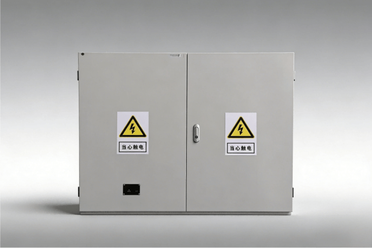 Double-door electrical box Double-door electrical box