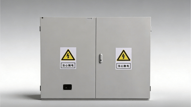 Double-door electrical box Double-door electrical box