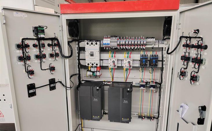 Dual Motor VFD Control Panel Structure Dual Motor VFD Control Panel Structure