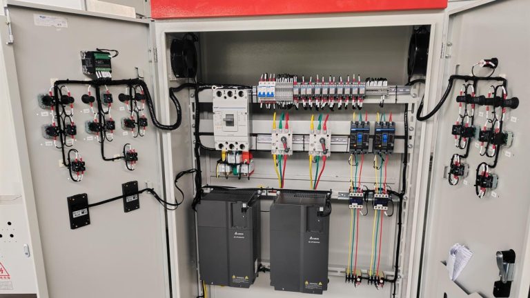 Dual Motor VFD Control Panel Structure Dual Motor VFD Control Panel Structure