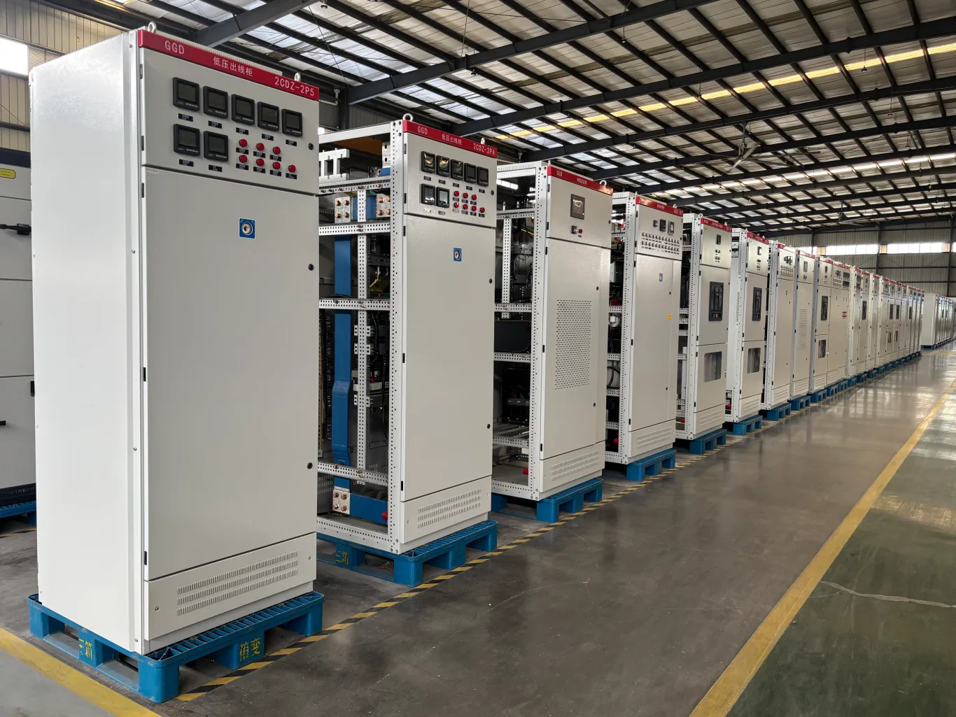 GGD low voltage switchgear production line
