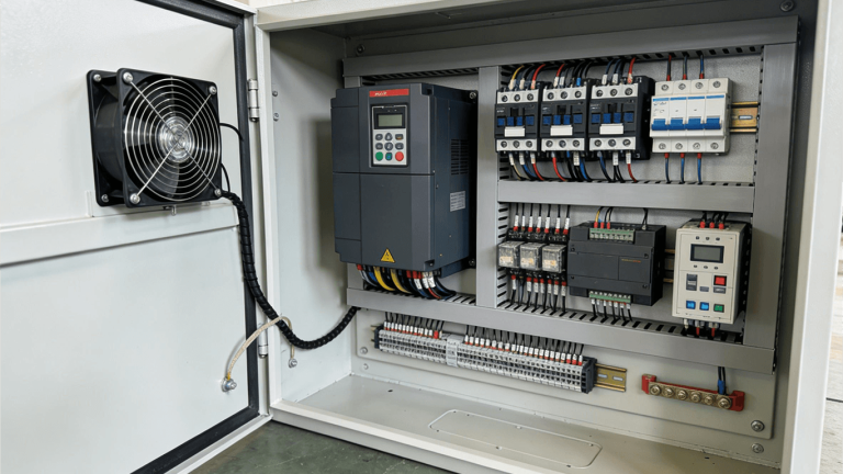 soft starter control panel interior soft starter control panel interior