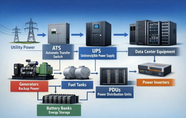 Power Distribution System for Data Centers Power Distribution System for Data Centers