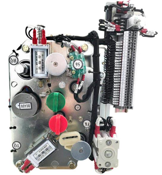 V Spring Operating Mechanism for gas-insulated switchgear
