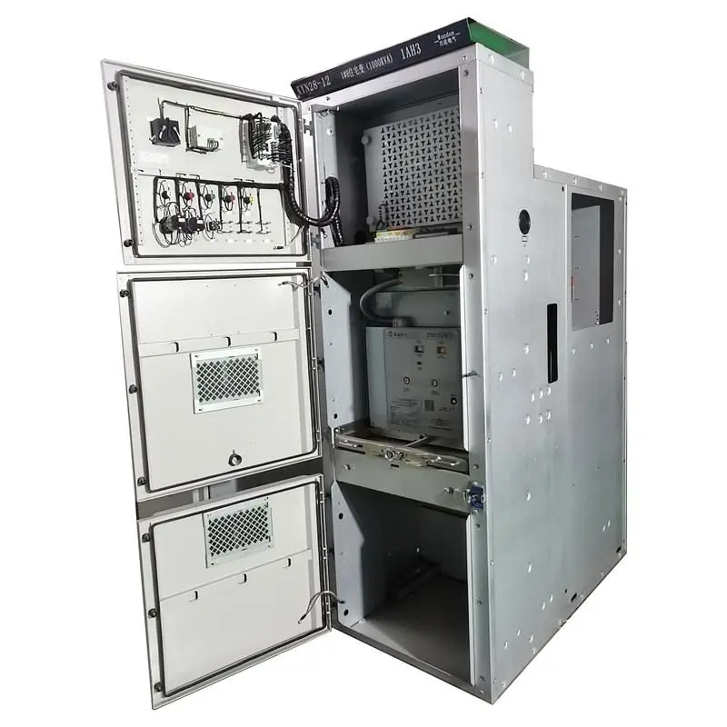 inside mv switchgear circuit breaker compartment
