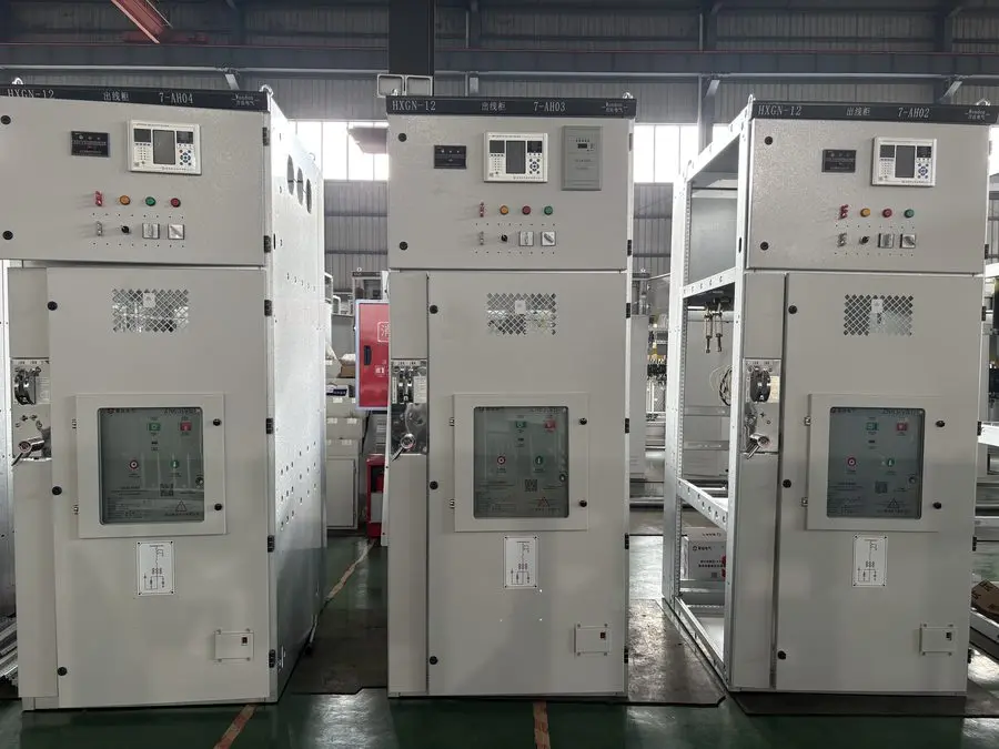 mv switchgear manufacturing assembly line factory