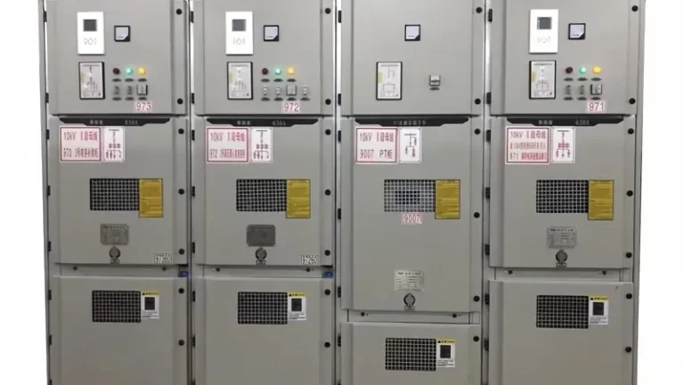 mv switchgear metal clad withdrawable panel lineup
