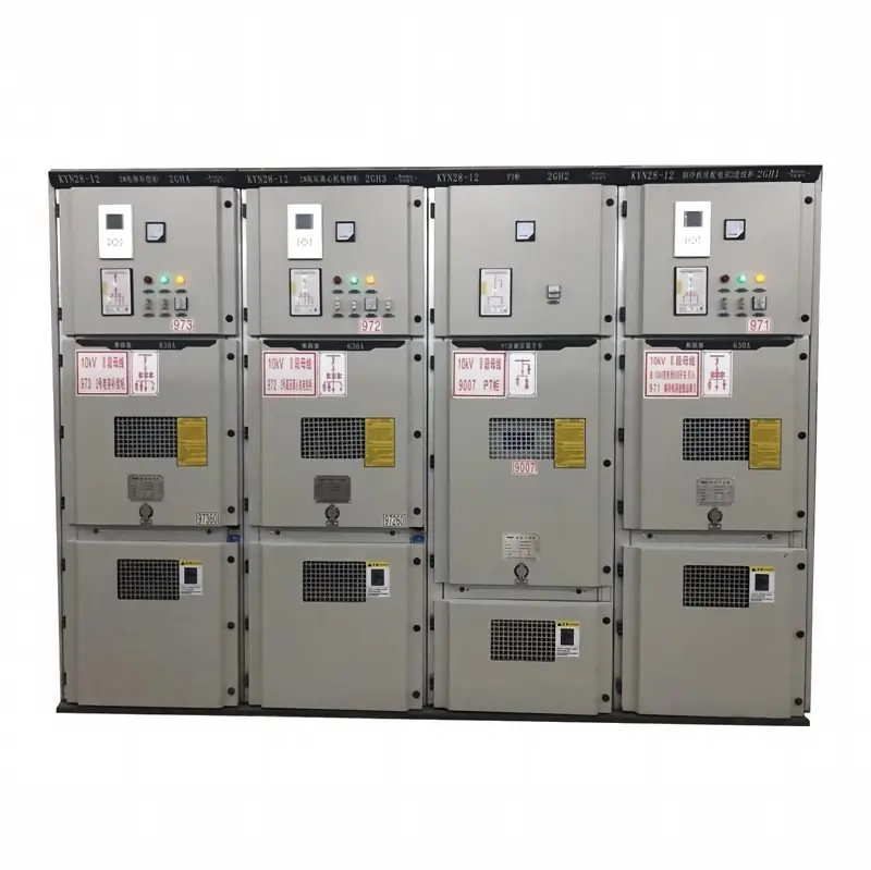 mv switchgear metal clad withdrawable panel lineup