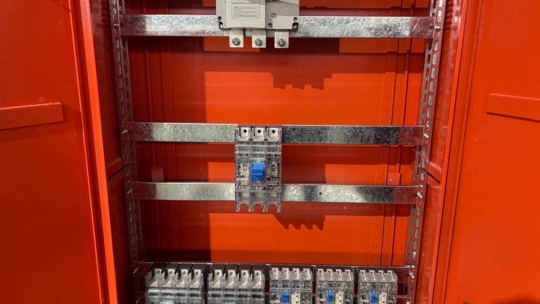 portable orange power distribution box portable orange power distribution box