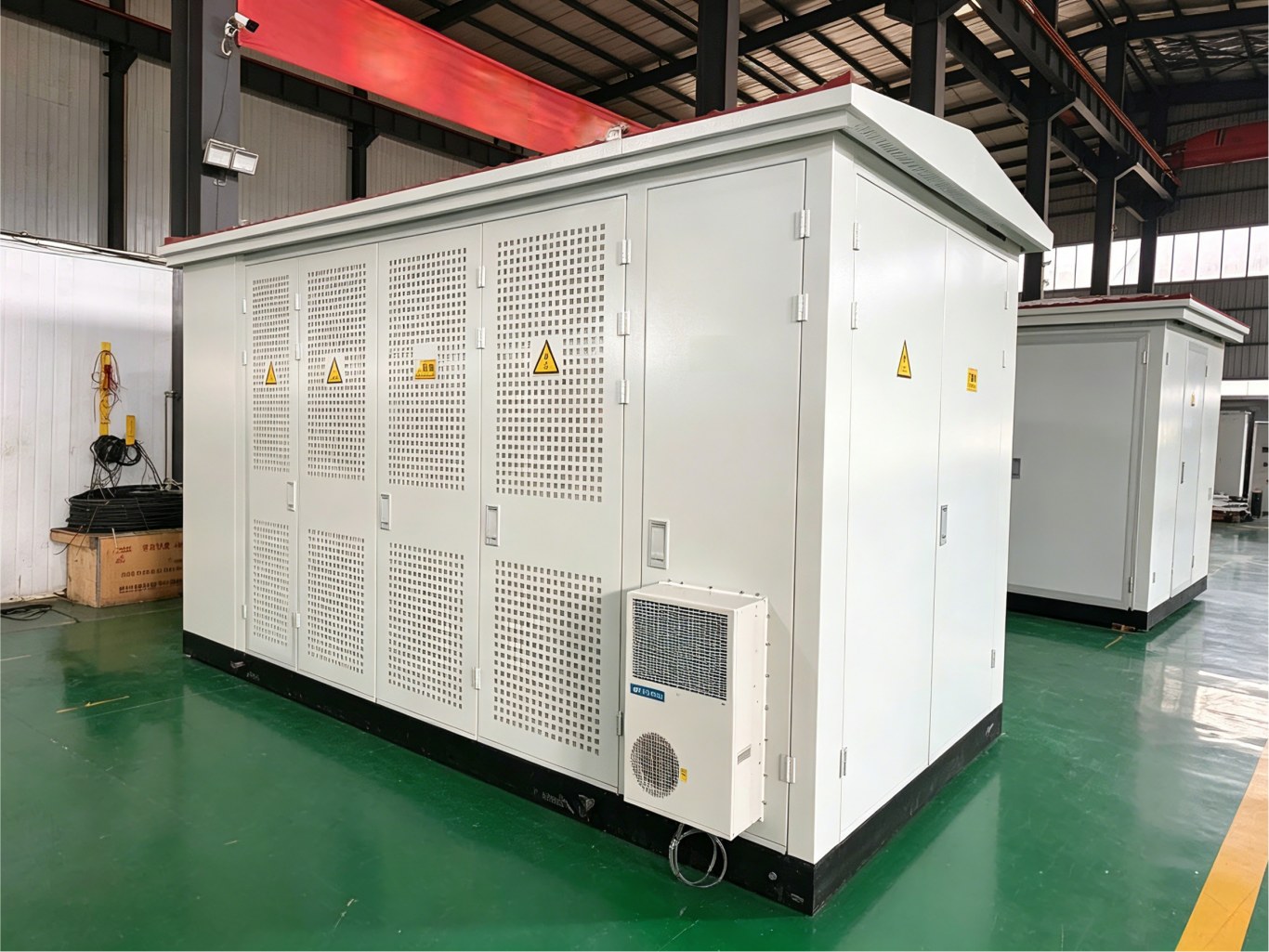 prefabricated compact substation for outdoor use