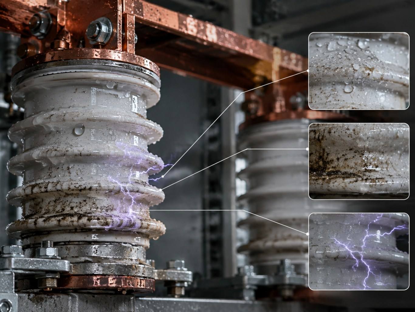 switchgear condensation reducing insulation resistance and increasing partial discharge risk