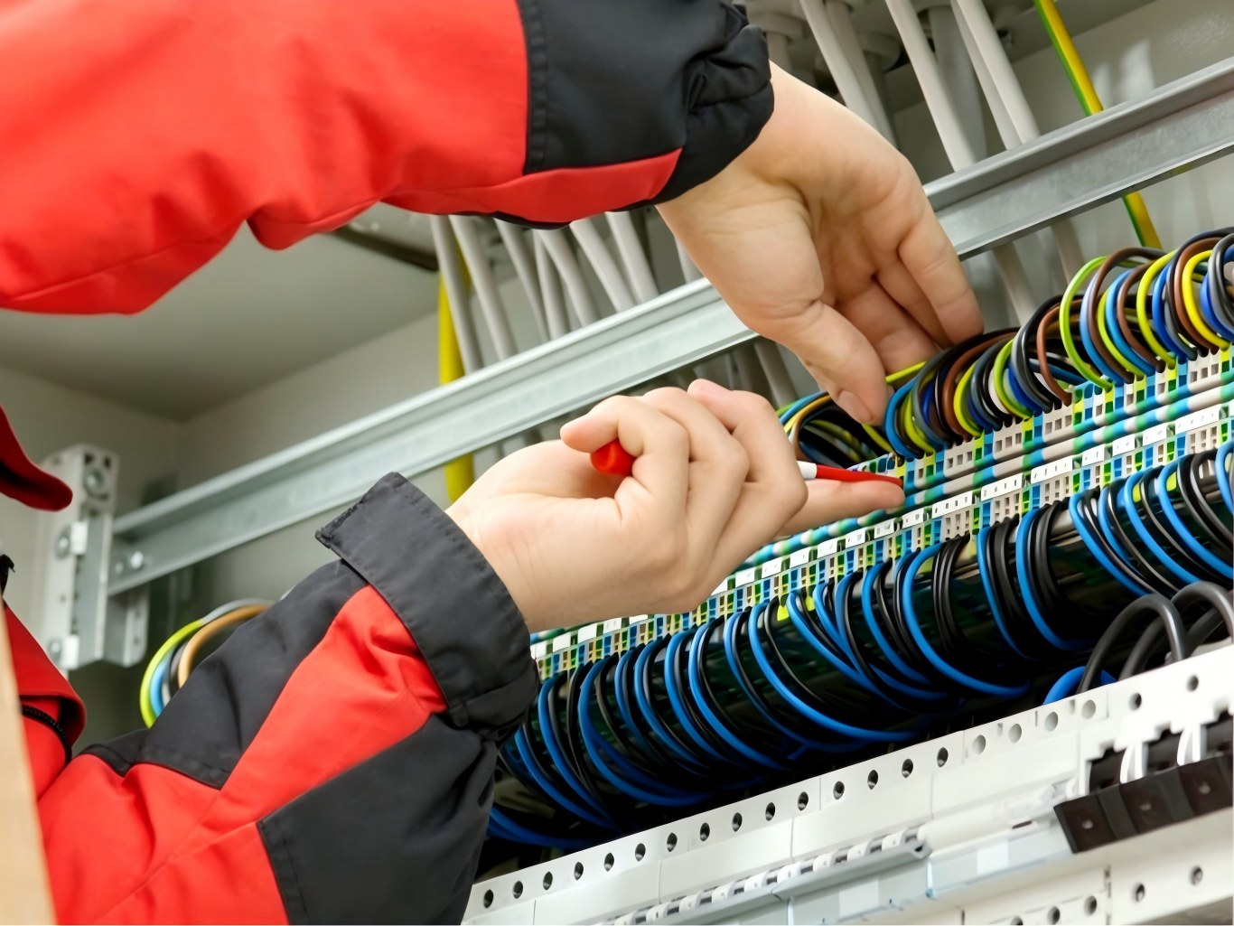 Infrastructure Power Distribution Box Installation