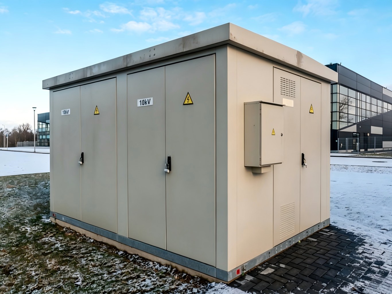 Outdoor Prefabricated Substation for Commercial Buildings