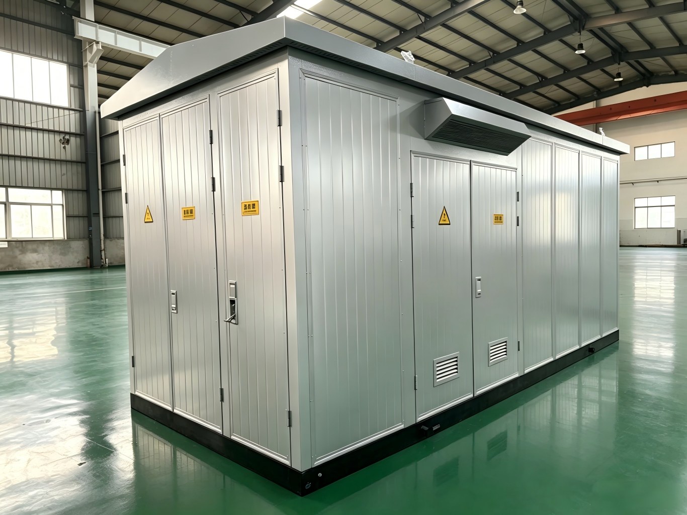 Wondon Electrical Outdoor Box Type Substation In Workshop
