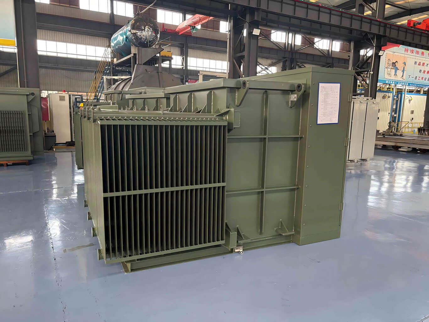 high quality pad mounted transformer in workshop