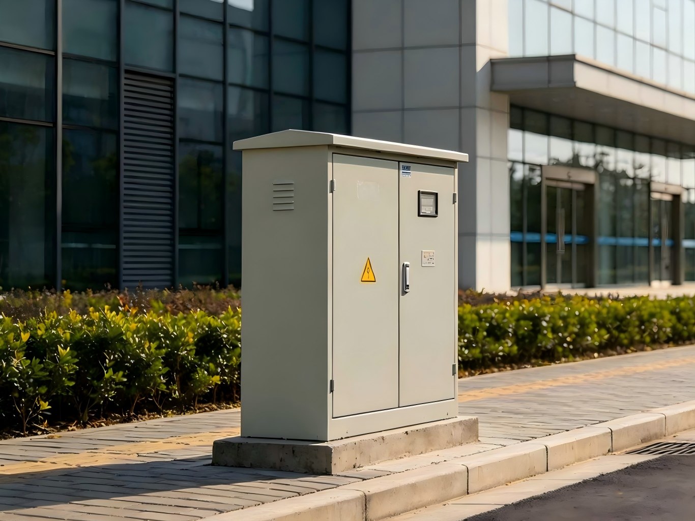 outdoor power distribution cabinets for commercial buildings