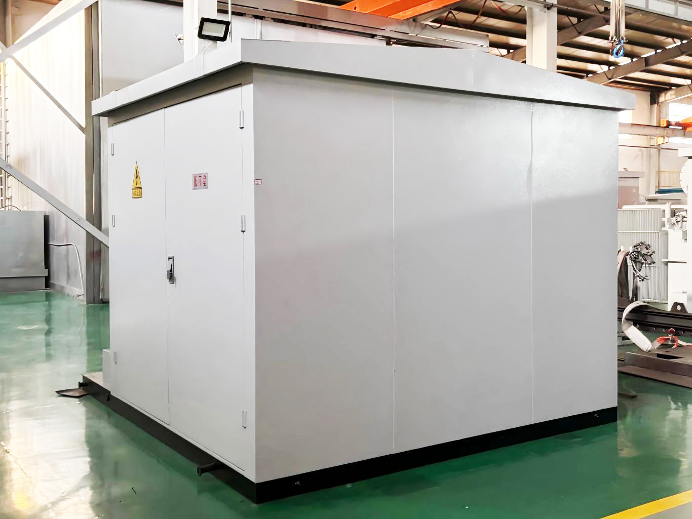 prefabricated substations in workshop