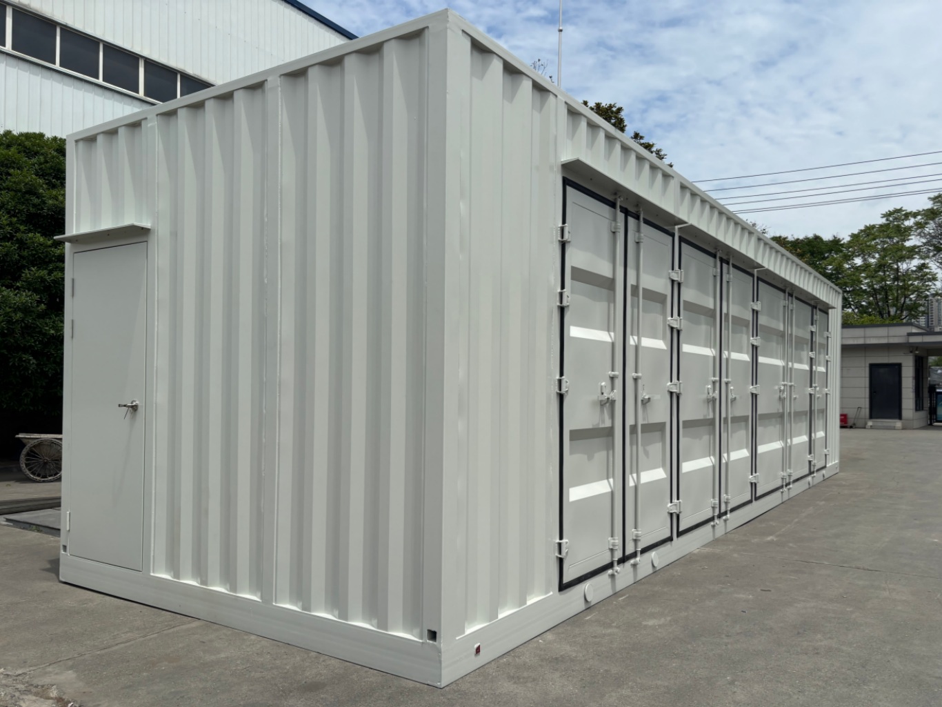 high quality outdoor white containerized substations