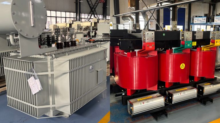 oil immersed vs dry type transformers