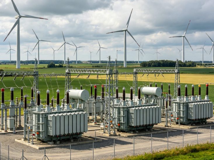 150MW European wind farm project using high-voltage power transformers 150MW European wind farm project using high-voltage power transformers