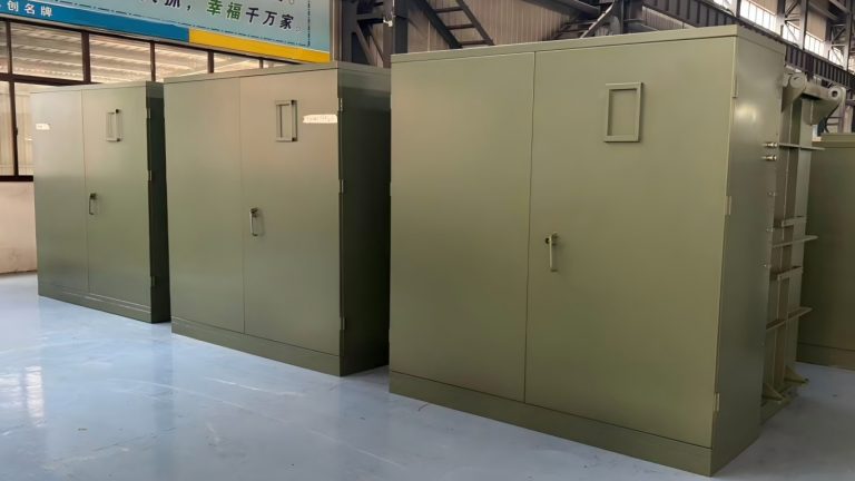 Three-phase pad mounted transformer finished goods