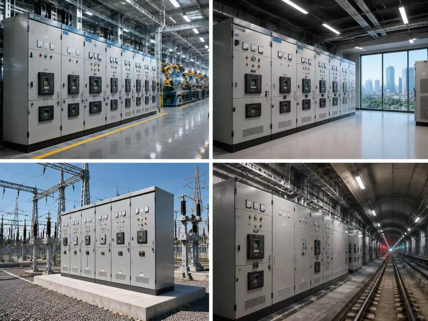 Low-voltage switchgear applications in different industries